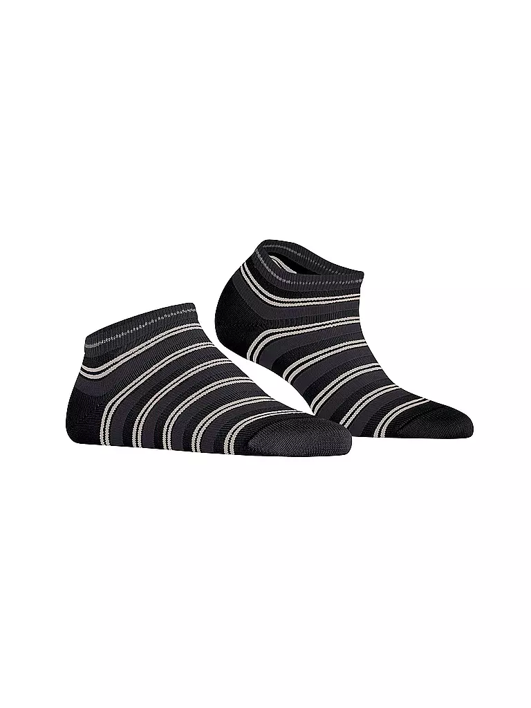 FALKE | Sneaker Socken SMART STRIPE black | grün