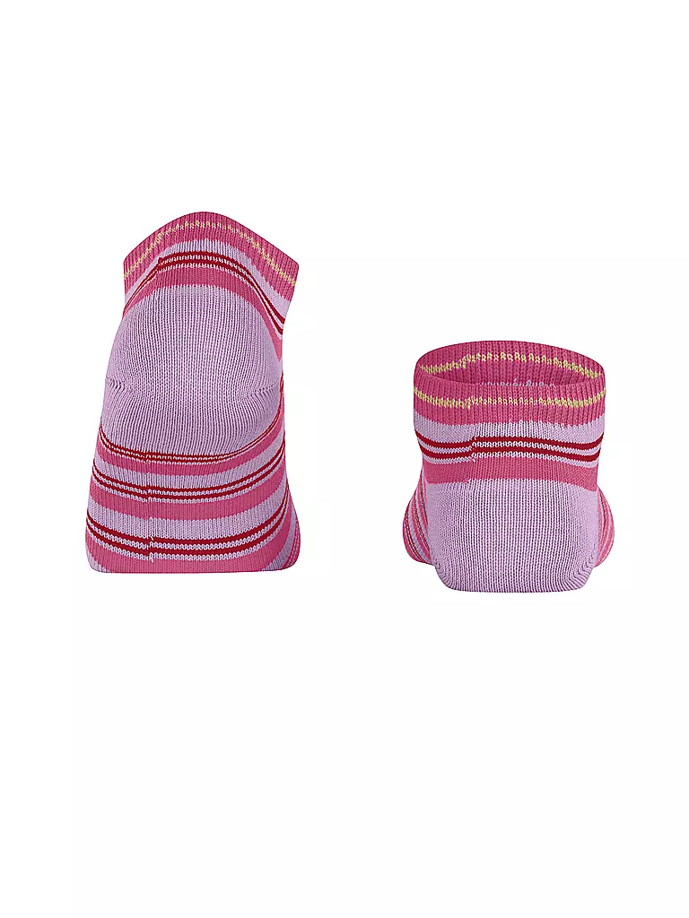 FALKE | Sneaker Socken SMART STRIPE shell pink | grün