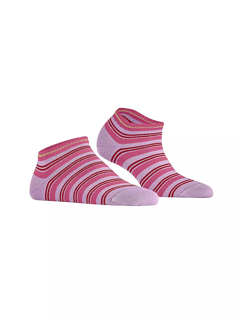 FALKE | Sneaker Socken SMART STRIPE shell pink | grün