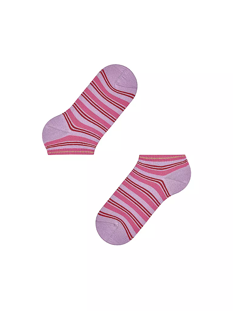 FALKE | Sneaker Socken SMART STRIPE shell pink | grün