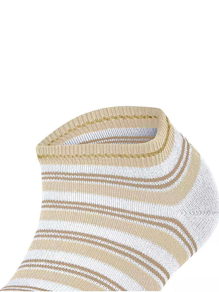 FALKE | Sneaker Socken SMART STRIPE white | grün