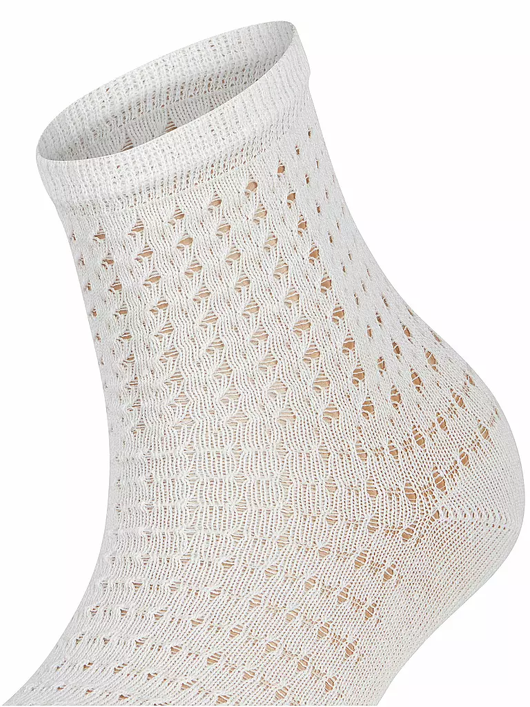 FALKE | Socken BEACH DROP white | hellblau