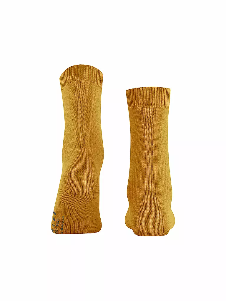 FALKE | Socken COSY WOOL amber | hellgrau