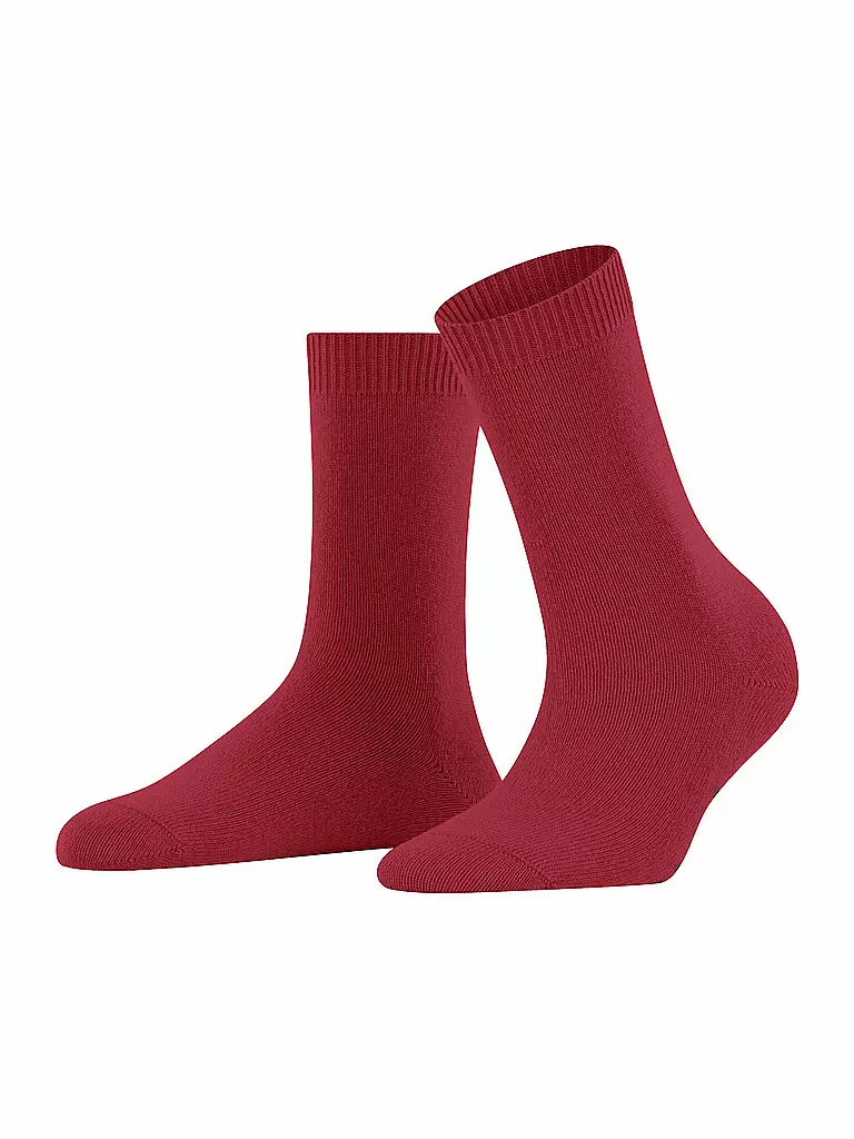 FALKE | Socken COSY WOOL scarlet | rot