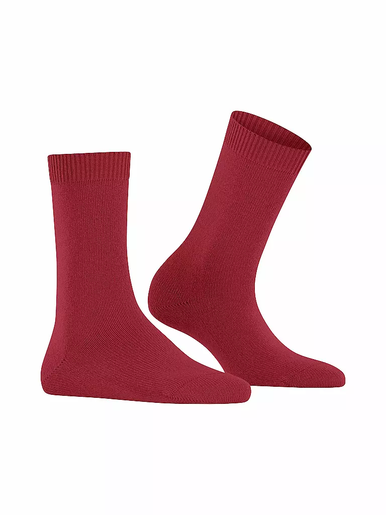 FALKE | Socken COSY WOOL scarlet | rot