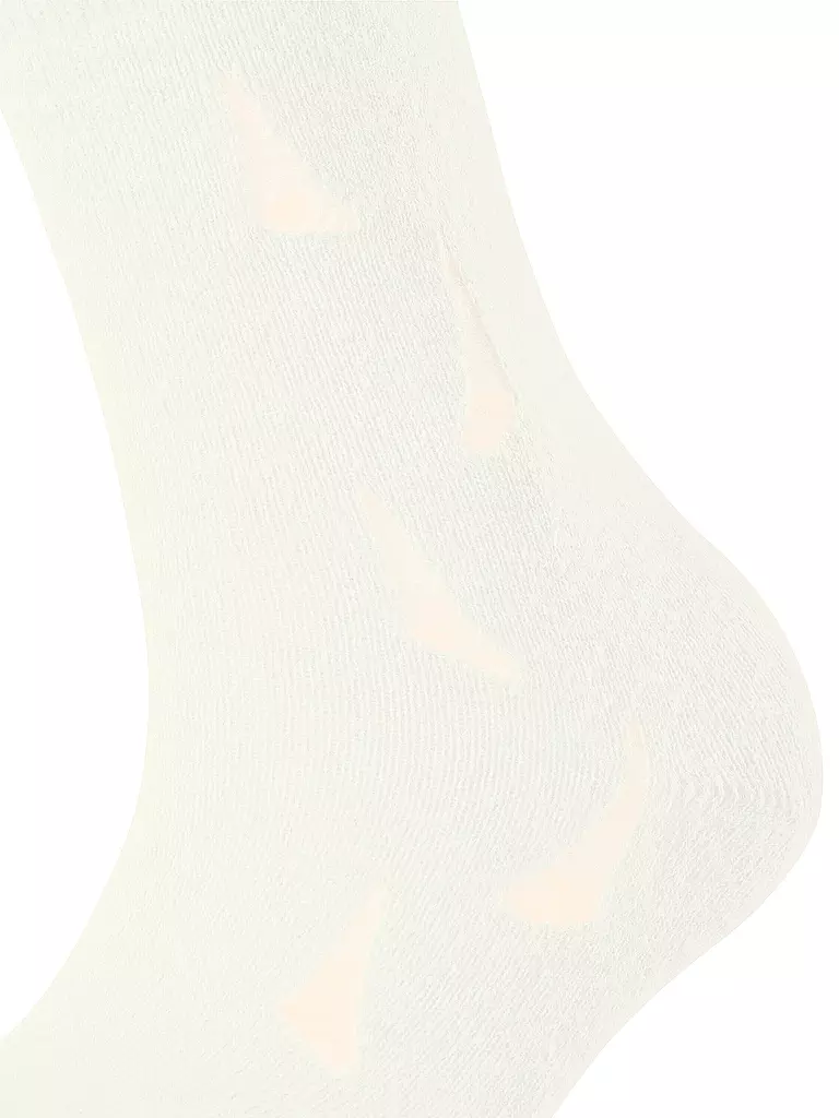 FALKE | Socken DISTRESSED off white | schwarz