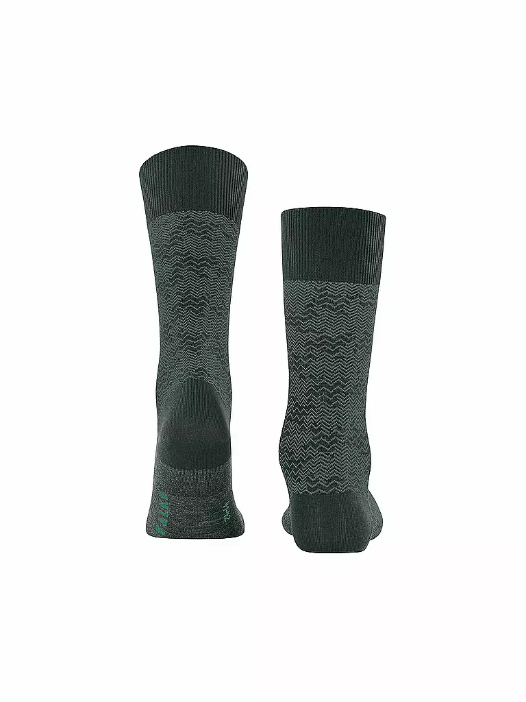 FALKE | Socken FALKE MIGHTY NEST forest | schwarz