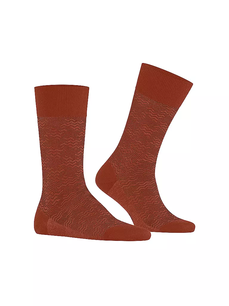 FALKE | Socken FALKE MIGHTY NEST terra | rot