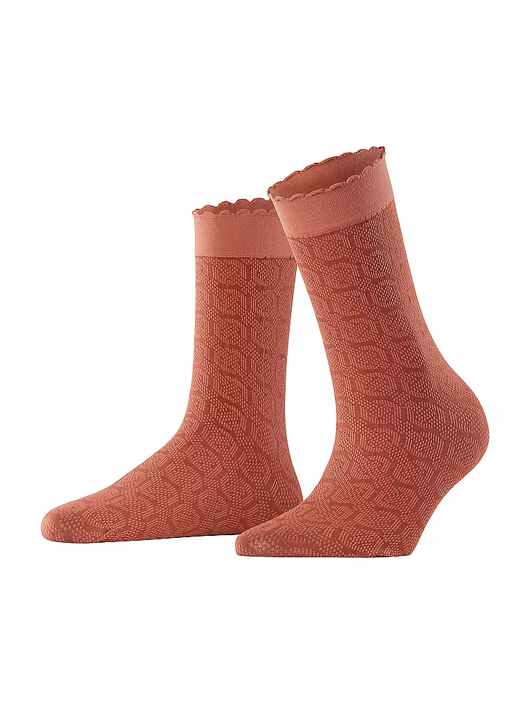 FALKE | Socken HOARDING HONEY terra | orange