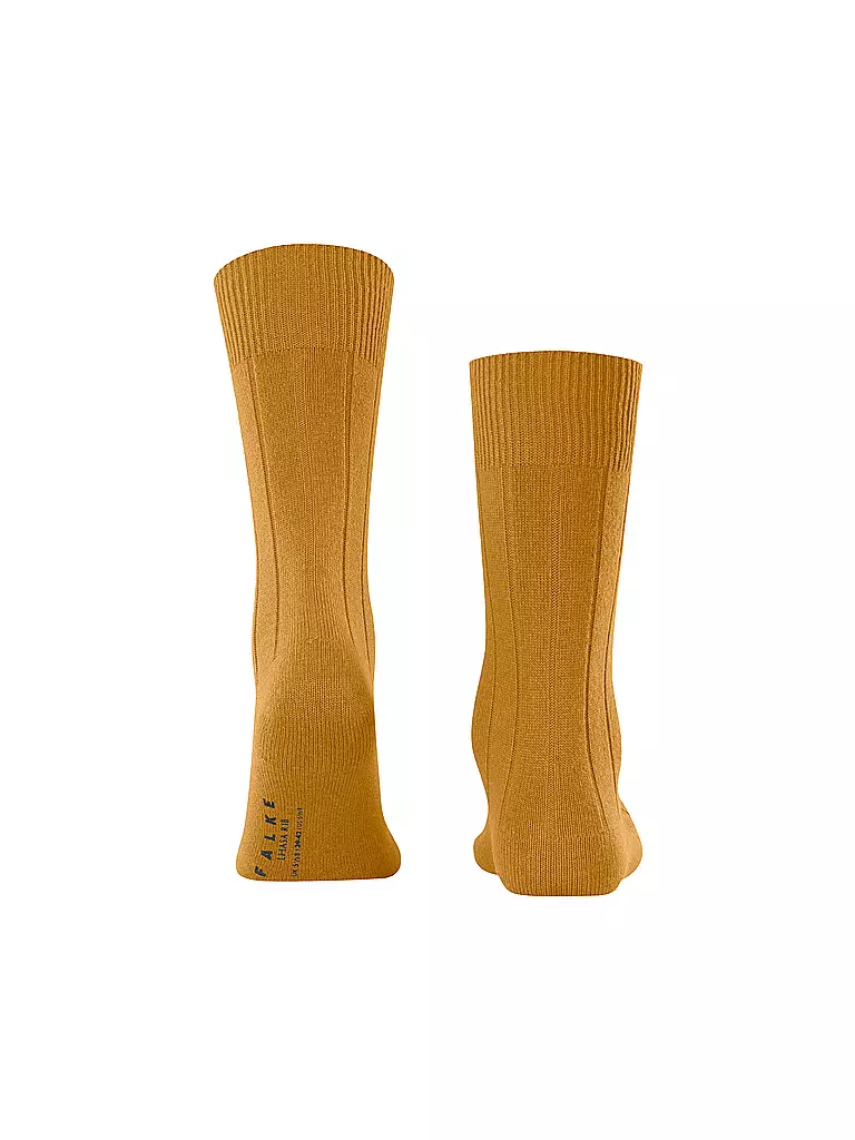 FALKE | Socken LHASA RIB amber | hellgrau