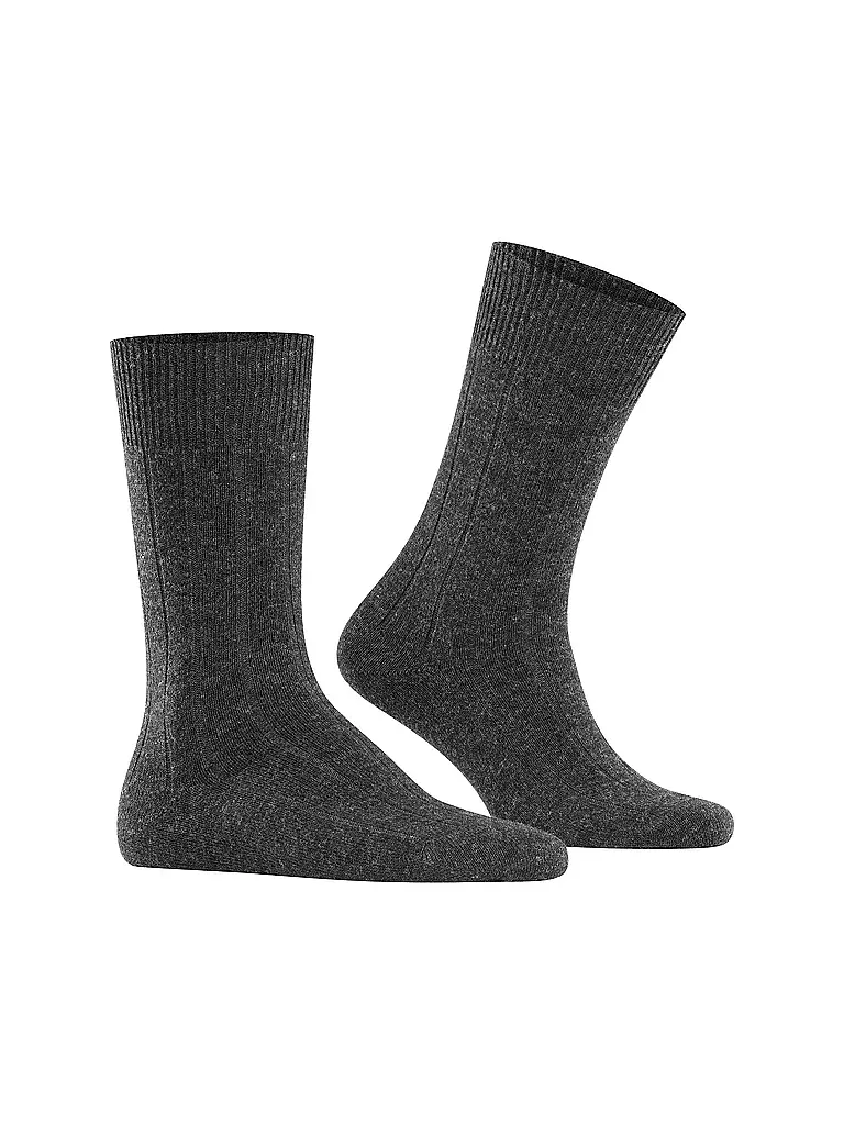 FALKE | Socken LHASA RIB anthara mel | hellgrau