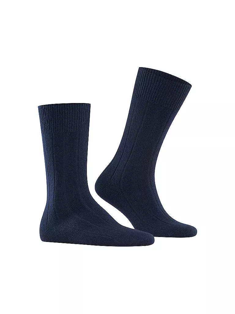 FALKE | Socken LHASA RIB dark navy | hellgrau