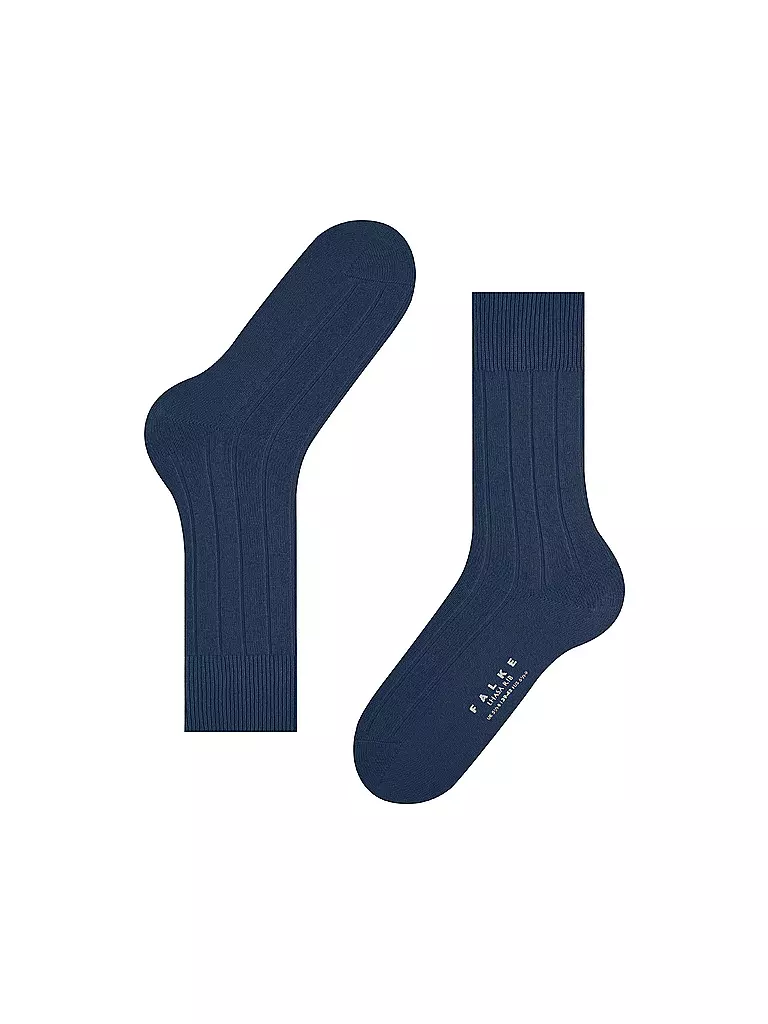 FALKE | Socken LHASA RIB royal blue | hellgrau