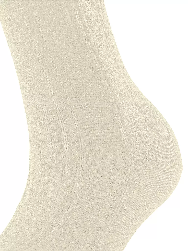 FALKE | Socken NEEDLEPOINT off white | olive