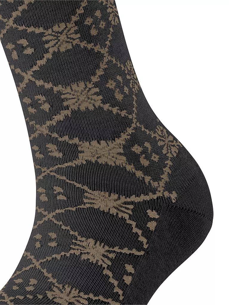 FALKE | Socken RETRO SENSATION black | grün