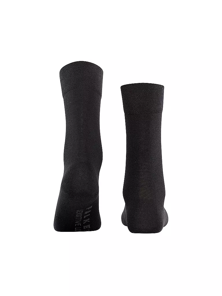 FALKE | Socken SENSITIVE LONDON black | hellgrau