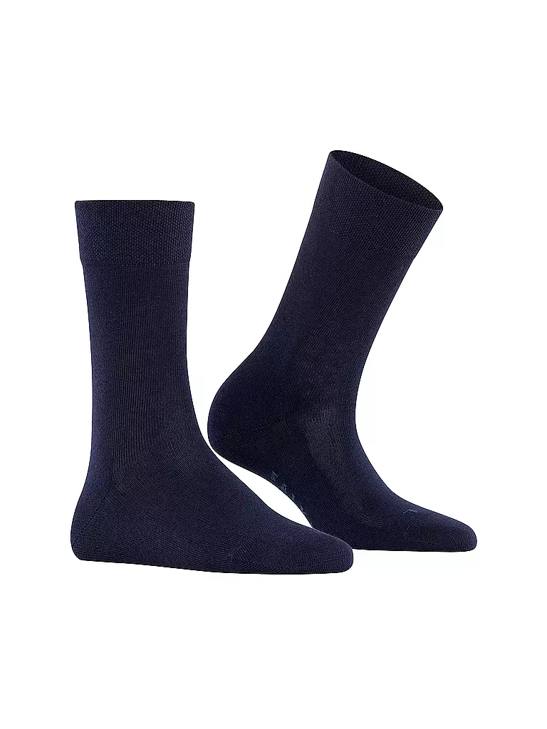 FALKE | Socken SENSITIVE LONDON dark navy | hellgrau