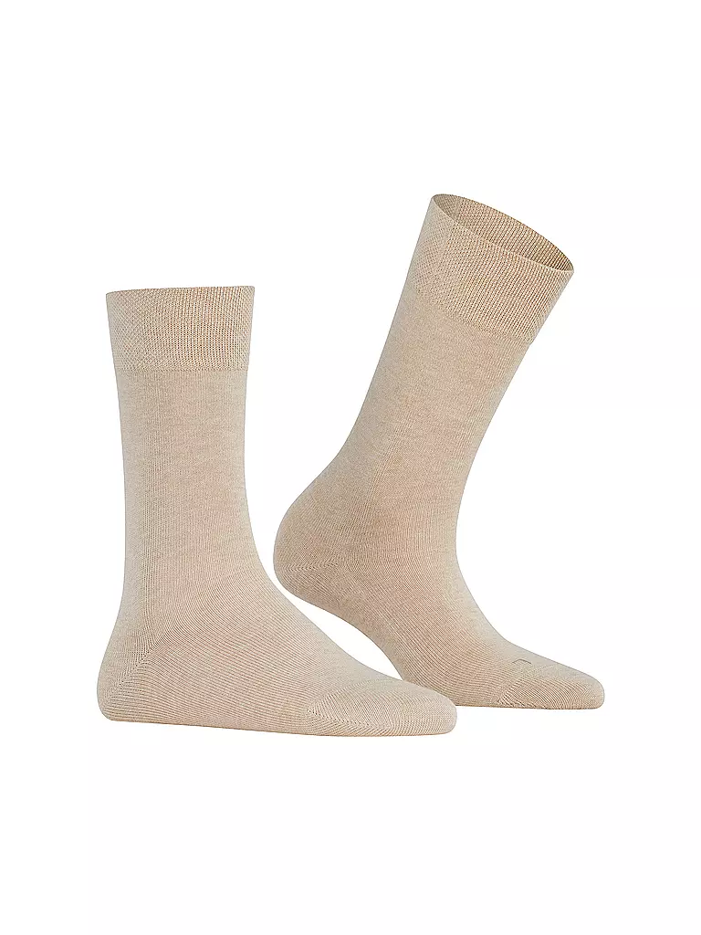 FALKE | Socken SENSITIVE LONDON sand mel. | hellgrau