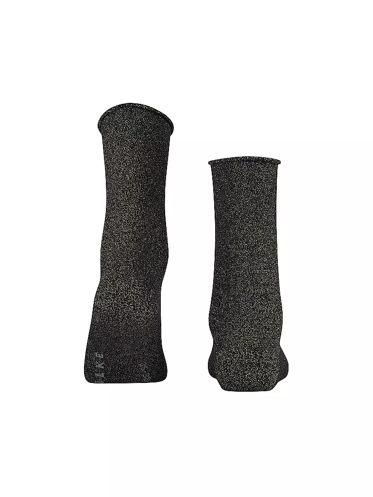 FALKE | Socken SHINY SO black | grau