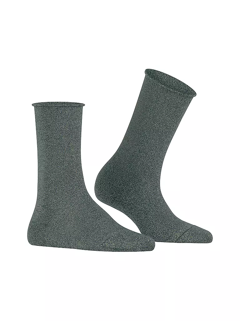 FALKE | Socken SHINY SO flint grey | schwarz