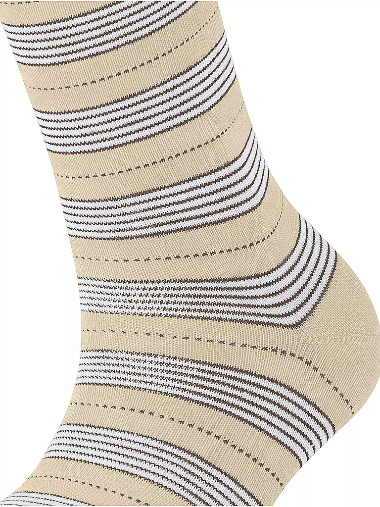 FALKE | Socken STRIPE UNIFORM cream | schwarz