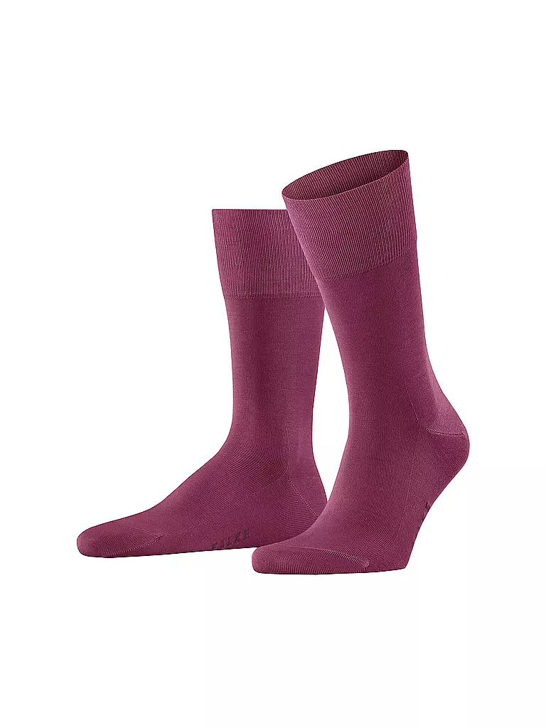 FALKE | Socken TIAGO red plum | pink