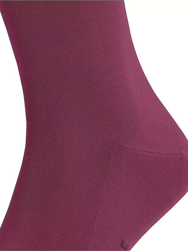 FALKE | Socken TIAGO red plum | pink