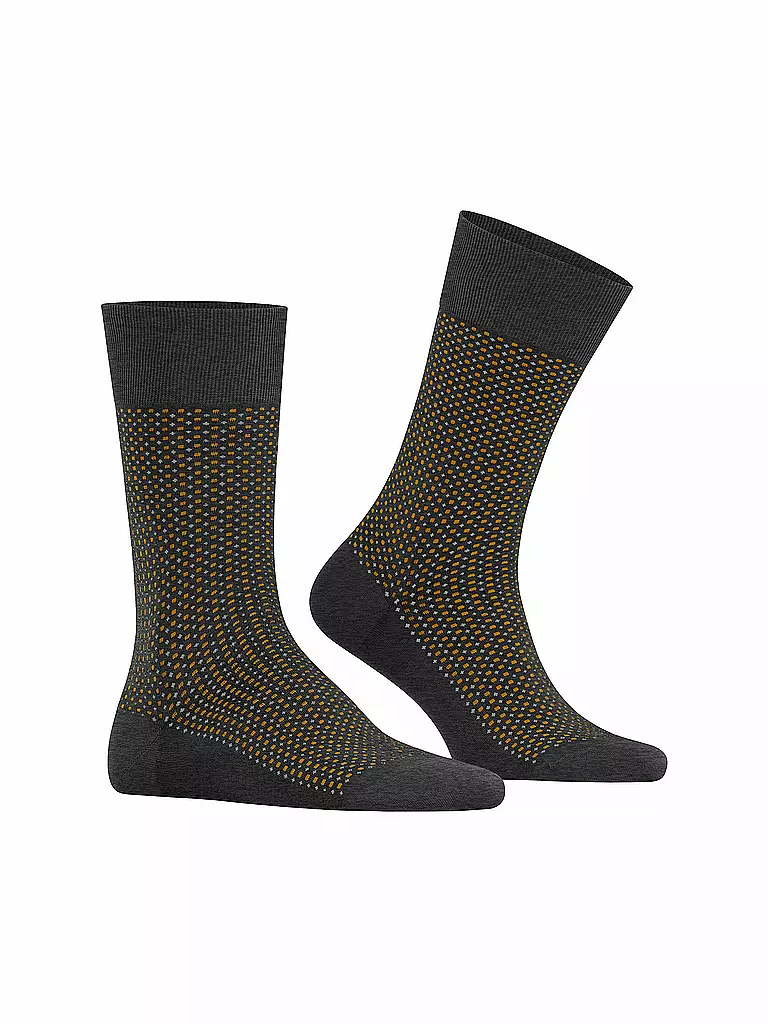 FALKE | Socken Uptown Tie  anthracite mel | grau