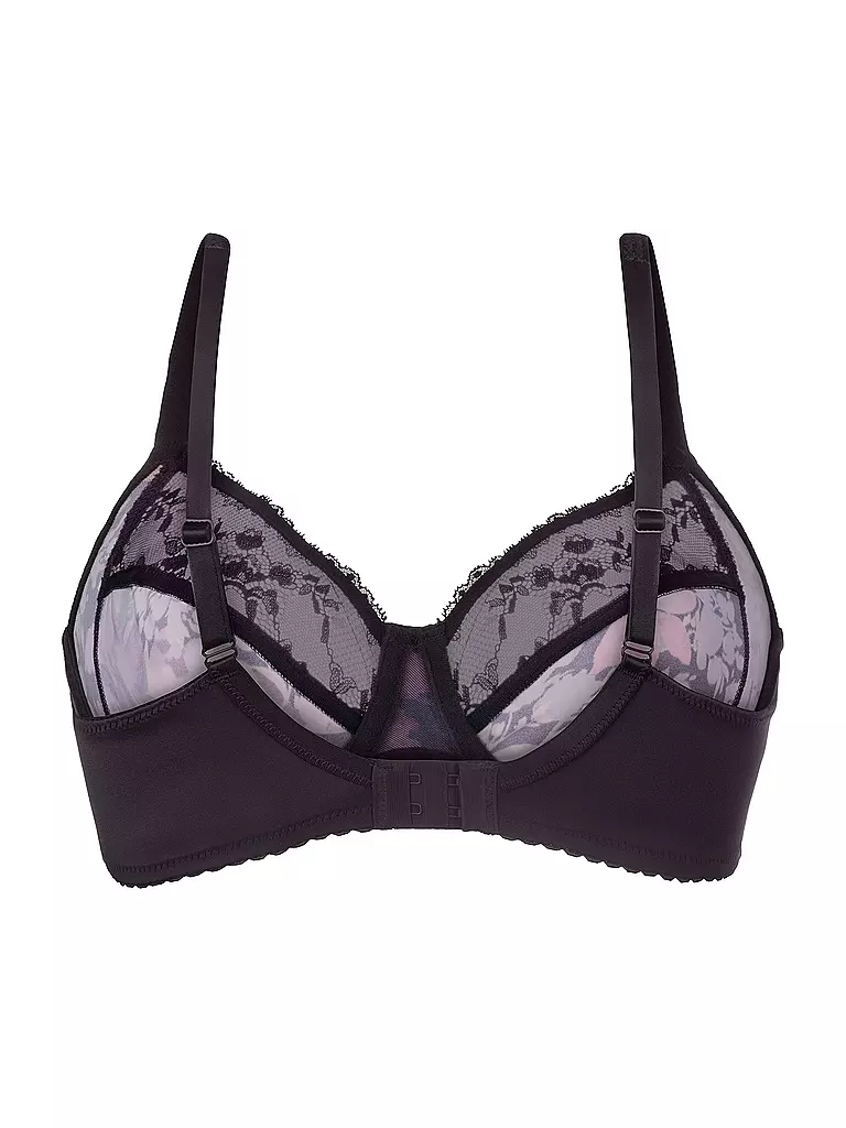 FELINA CONTURELLE | BH mit Reifen FLORAL NIGHT feige / deep Plum | beere