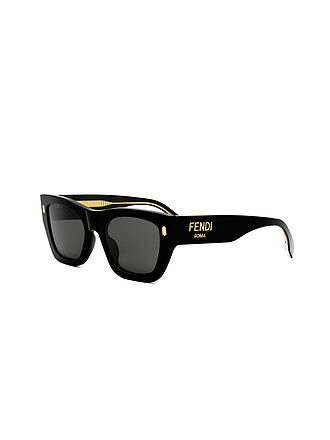 FENDI | FENDI Roma schwarze eckige Sonnenbrille