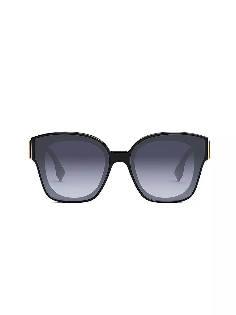 FENDI | FENDI First schwarze eckige Sonnenbrille | schwarz