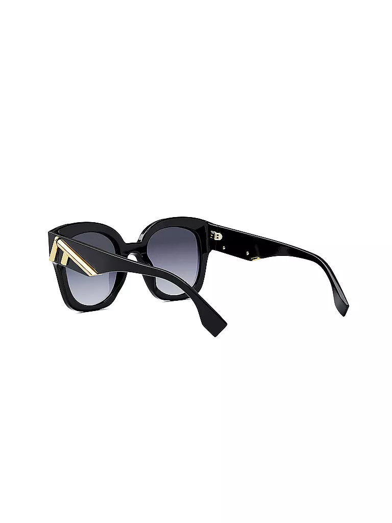 FENDI | FENDI First schwarze eckige Sonnenbrille | schwarz