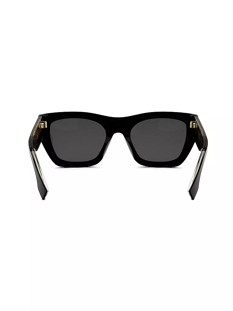 FENDI | FENDI Roma schwarze eckige Sonnenbrille | schwarz