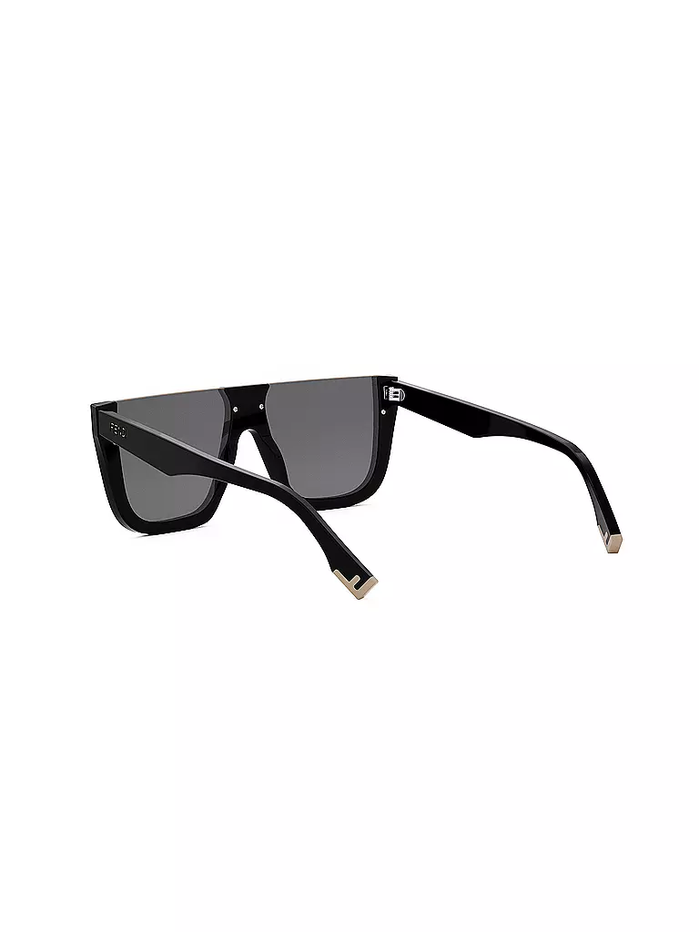 FENDI | FENDI Way schwarze eckige Sonnenbrille | schwarz