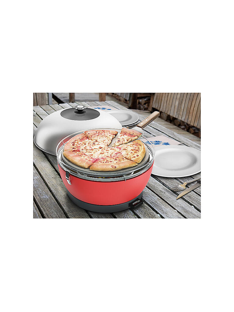 FEUERDESIGN | Pizzastein mit Edelstahl-Schaufel | keine Farbe