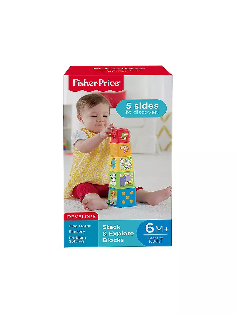 FISHER PRICE | Entdecker- und Stapelwürfel | keine Farbe