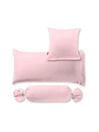 FLEURESSE | Satin Nackenrollenbezug Royal Uni 15x40cm Rosa