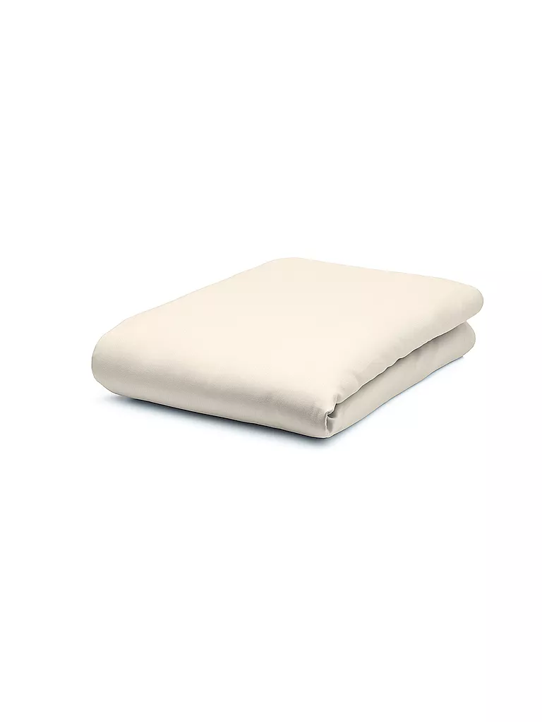 FLEURESSE | Satin Spannleintuch Royal Uni 90x200cm Creme | creme