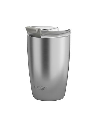 FLSK | Isolierbecher - Thermosbecher CUP Coffee to go-Becher 0,35l Stainless