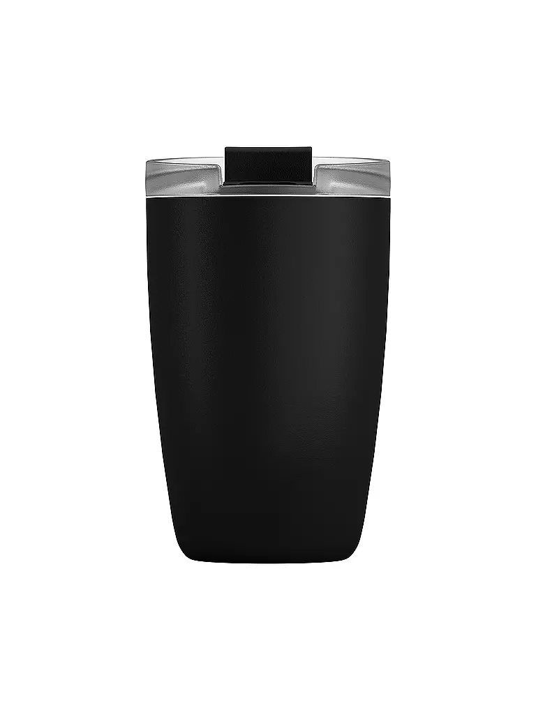 FLSK | Isolierbecher - Thermosbecher CUP Coffee to go-Becher 0,35l Black | schwarz