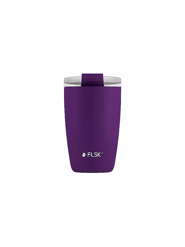 FLSK | Isolierbecher - Thermosbecher CUP Coffee to go-Becher 0,35l Nordic Plum | lila