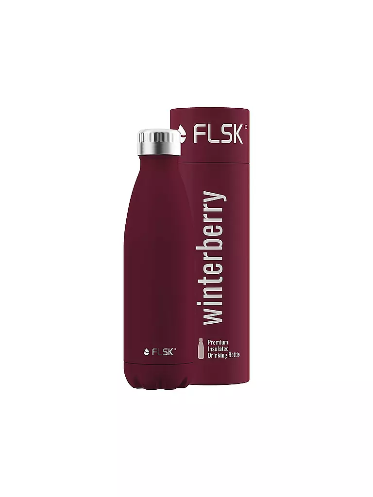 FLSK | Isolierflasche - Thermosflasche 0,5l Winterberry  | dunkelrot