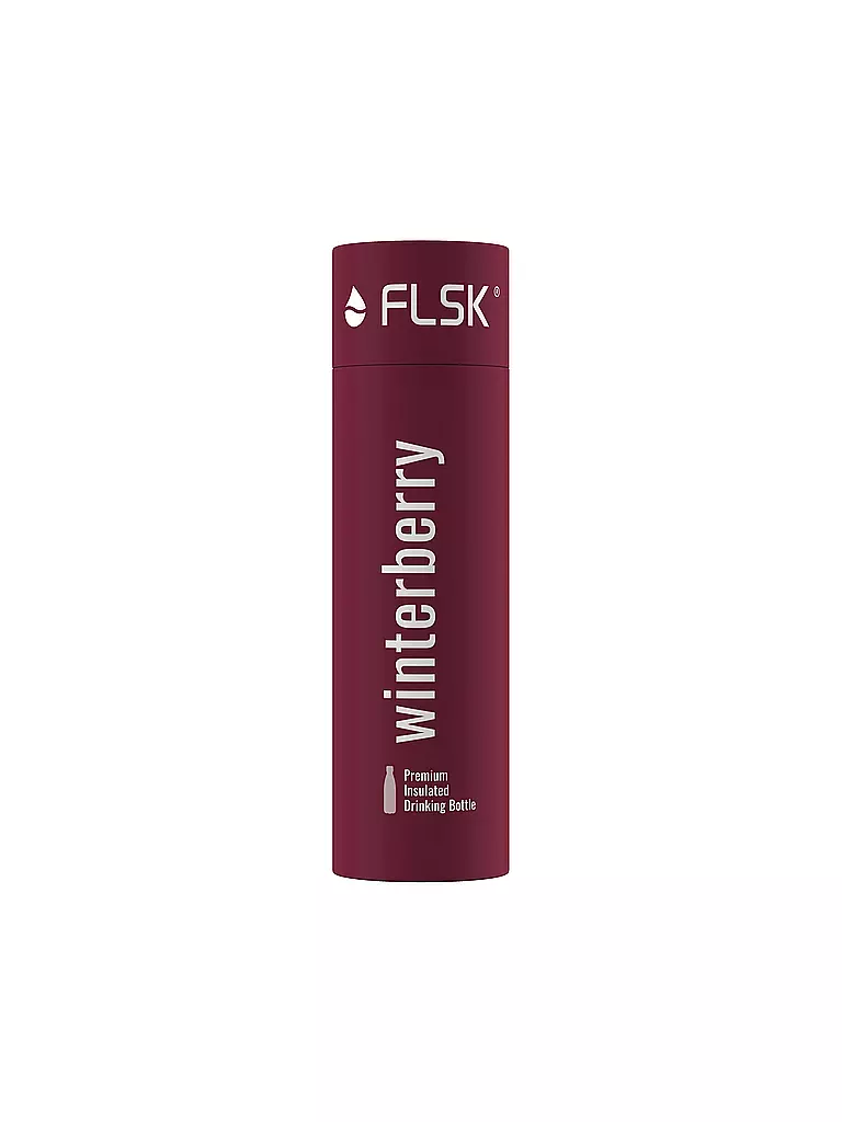 FLSK | Isolierflasche - Thermosflasche 0,75l Winterberry | dunkelrot