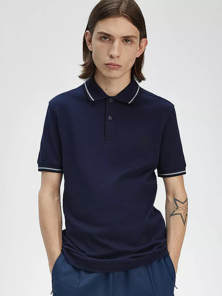 FRED PERRY | Poloshirt M3600 | blau