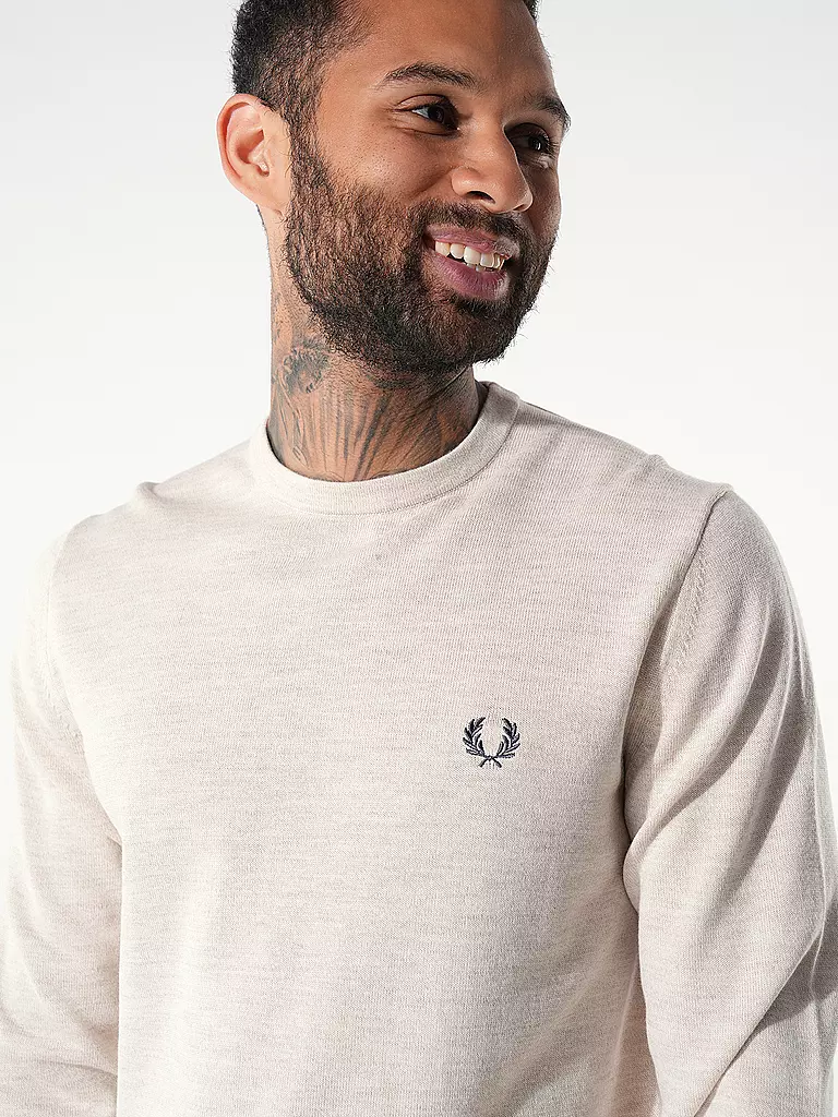 FRED PERRY | Pullover  | creme