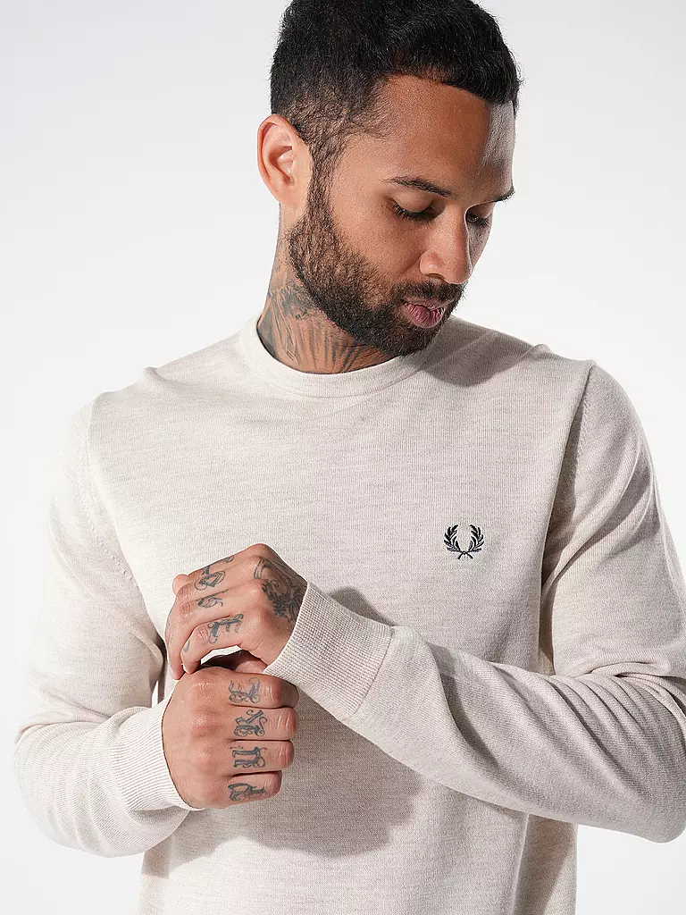 FRED PERRY | Pullover  | creme