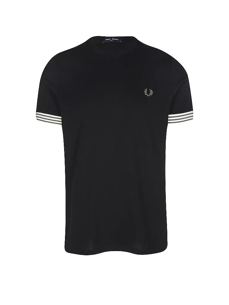 FRED PERRY | T-Shirt | schwarz