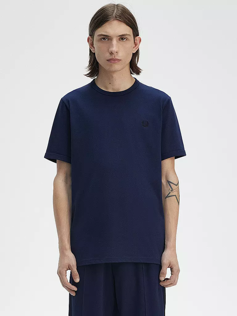 FRED PERRY | T-Shirt | blau