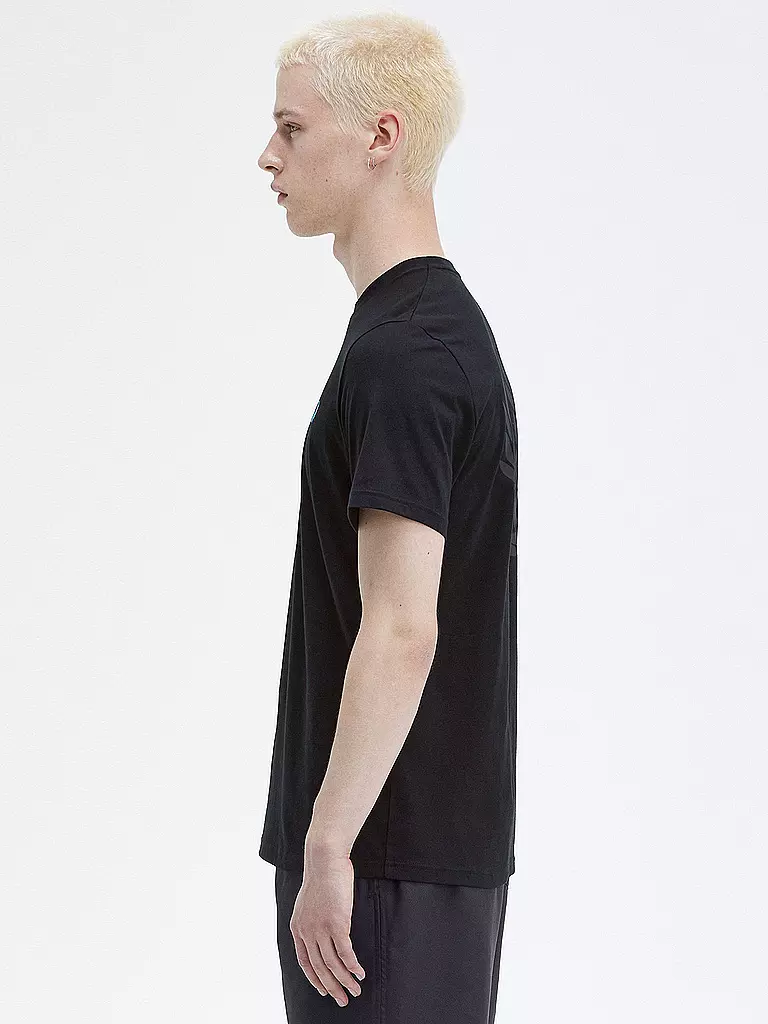 FRED PERRY | T-Shirt | schwarz