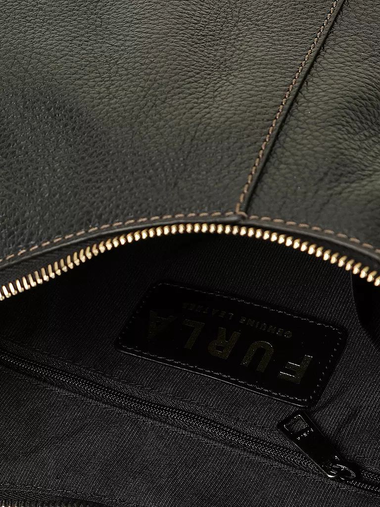 FURLA | Ledertasche - Hobo Bag MIASTELLA | schwarz